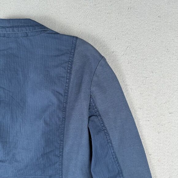 XCVI Jacket Women’s Small Blue Tie Front Collared Long Sleeve - Picture 16 of 16